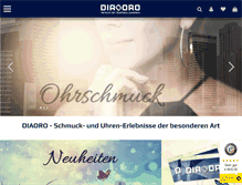 Tablet Screenshot of diaoro.de